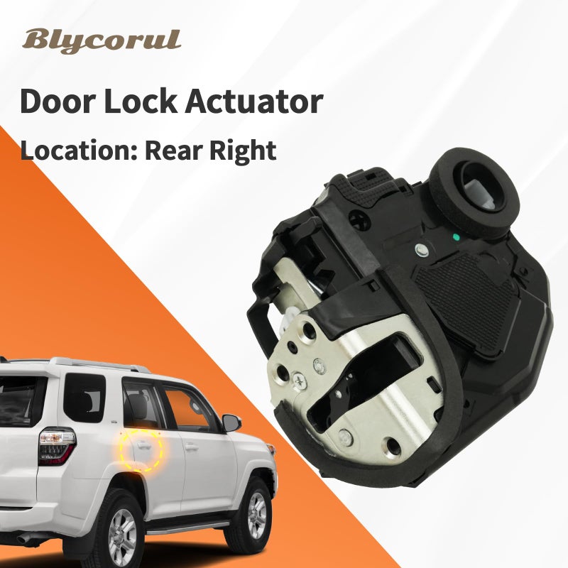 محرك قفل الباب الجانبي الأيمن من Blycorul متوافق مع Camry، 4Runner، Rav4، Lexus RX350 RX450h، Scion xB | يستبدل 931-404، 69050-06100 - Image 4